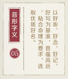 济南哪有起名字的-起名流程五